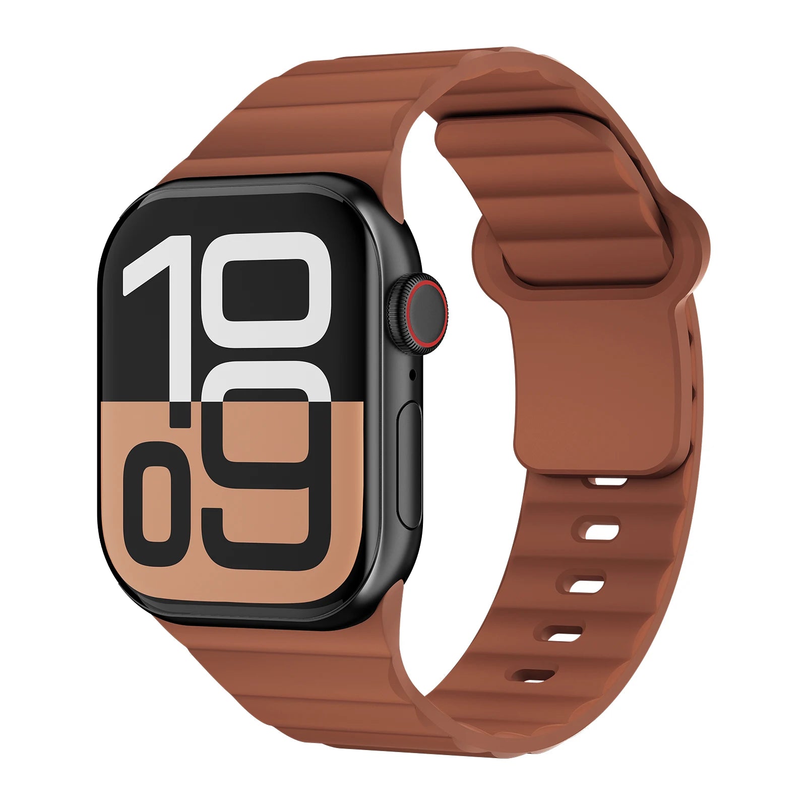 Bracelet Sport en Silicone Extérieur – Compatible Apple Watch Ultra 2 & Series 7–10 SE