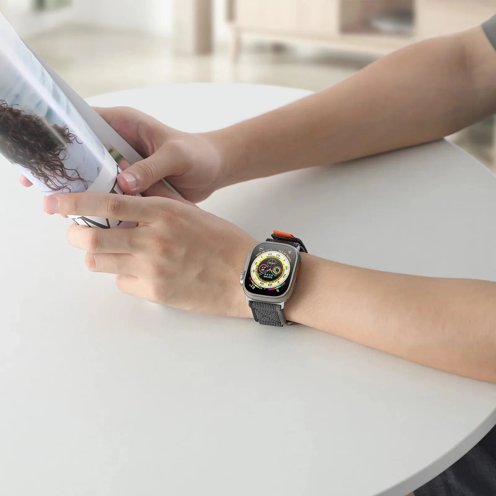 Bracelet à Boucle de Sentier – Compatible Apple Watch Ultra 2 & Series SE/3–11