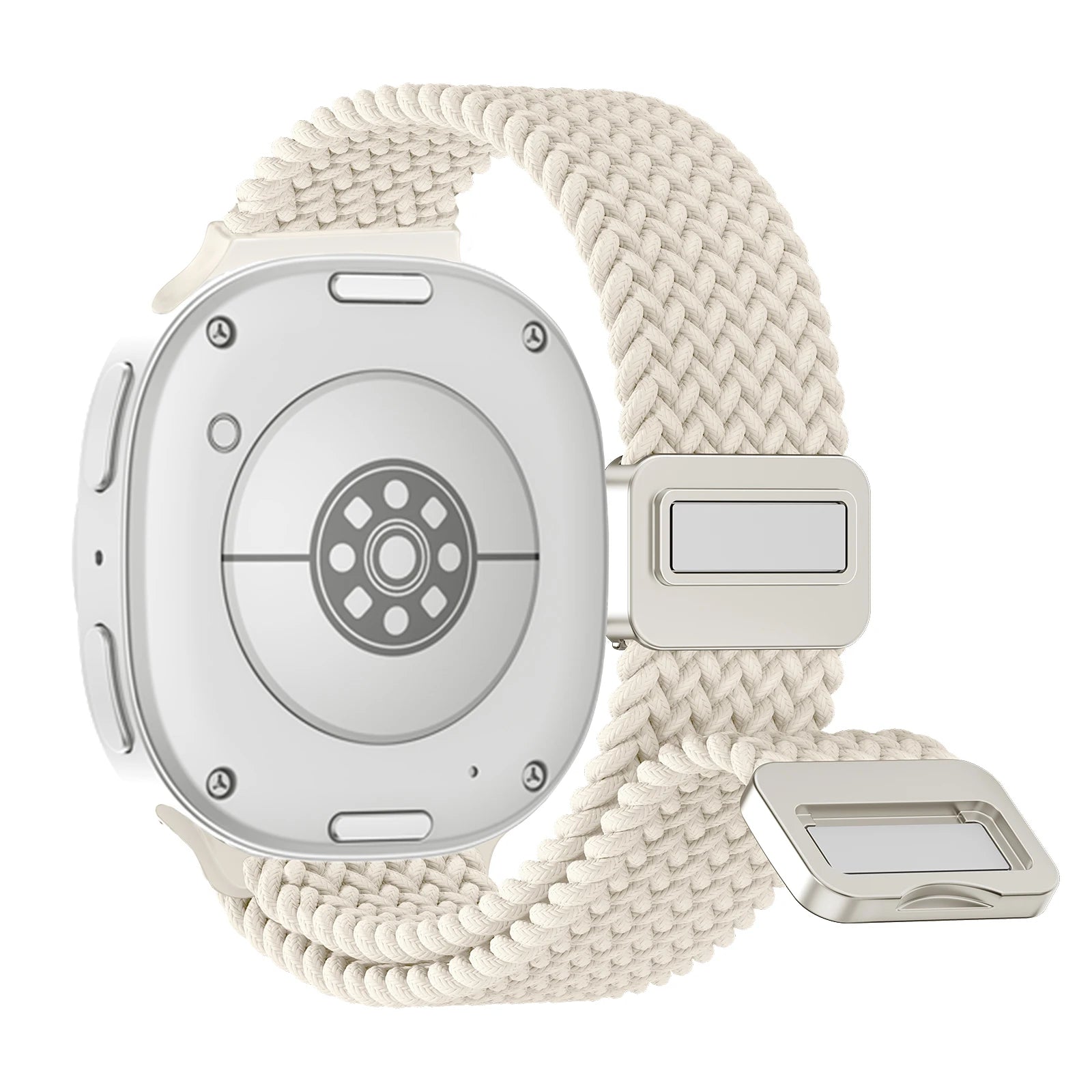 Bracelet Tressé Magnétique en Nylon – Compatible Samsung Galaxy Watch