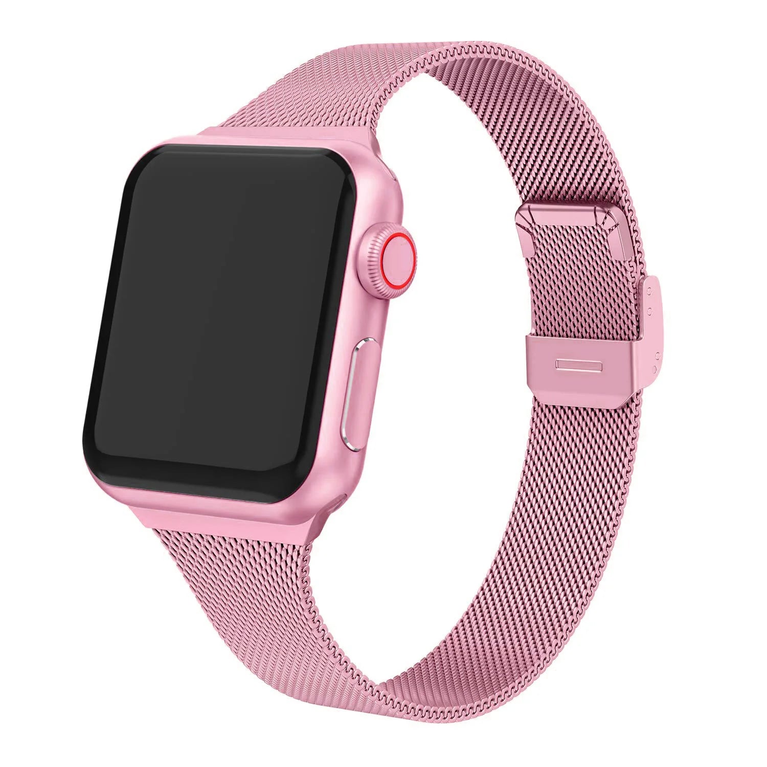 Bracelet Slim à boucle milanaise pour Apple Watch Ultra 2/Series 10/9/8/7/6/5/3/SE