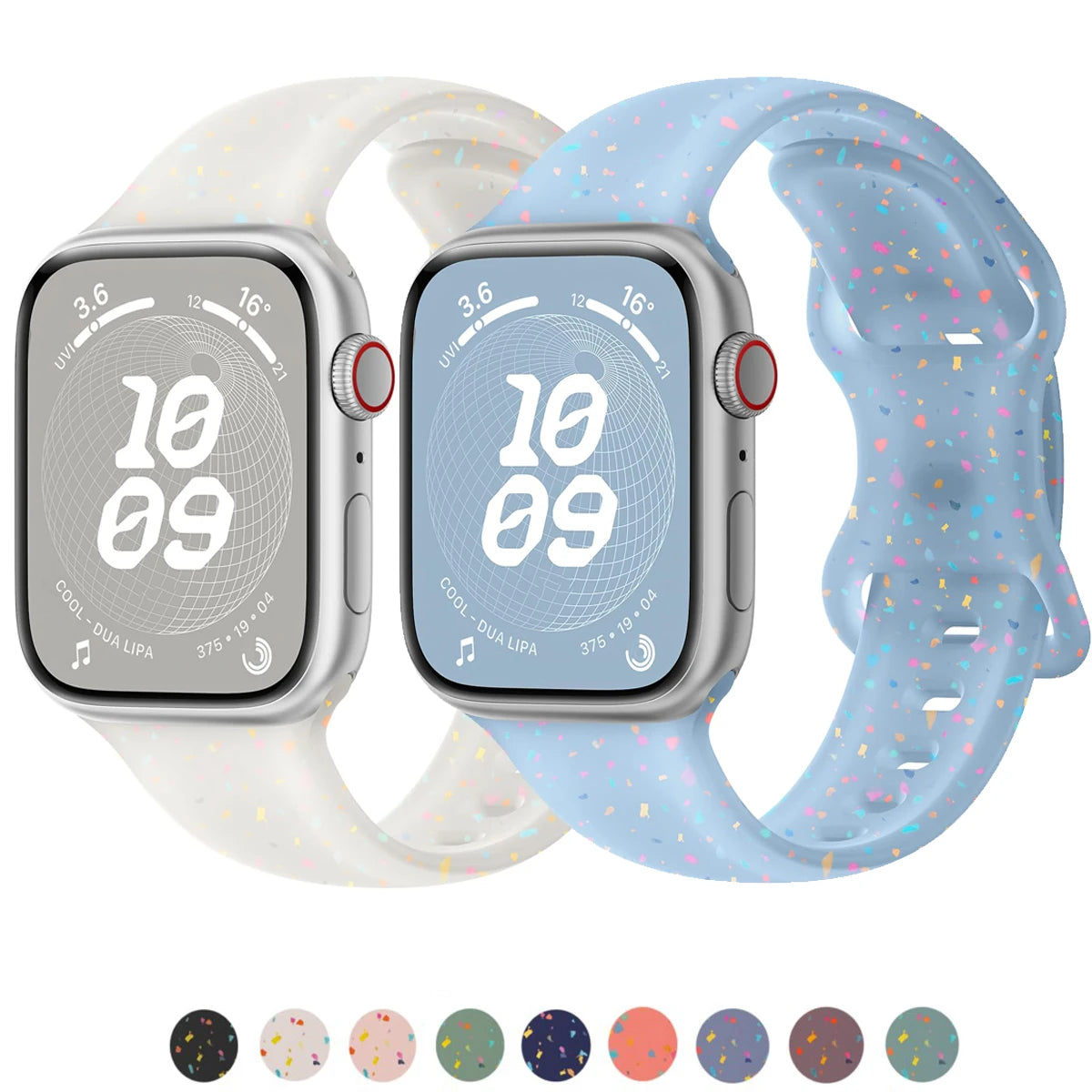 Bracelet Sport Silicone Premium pour Apple Watch Ultra 2 & Series 3-10