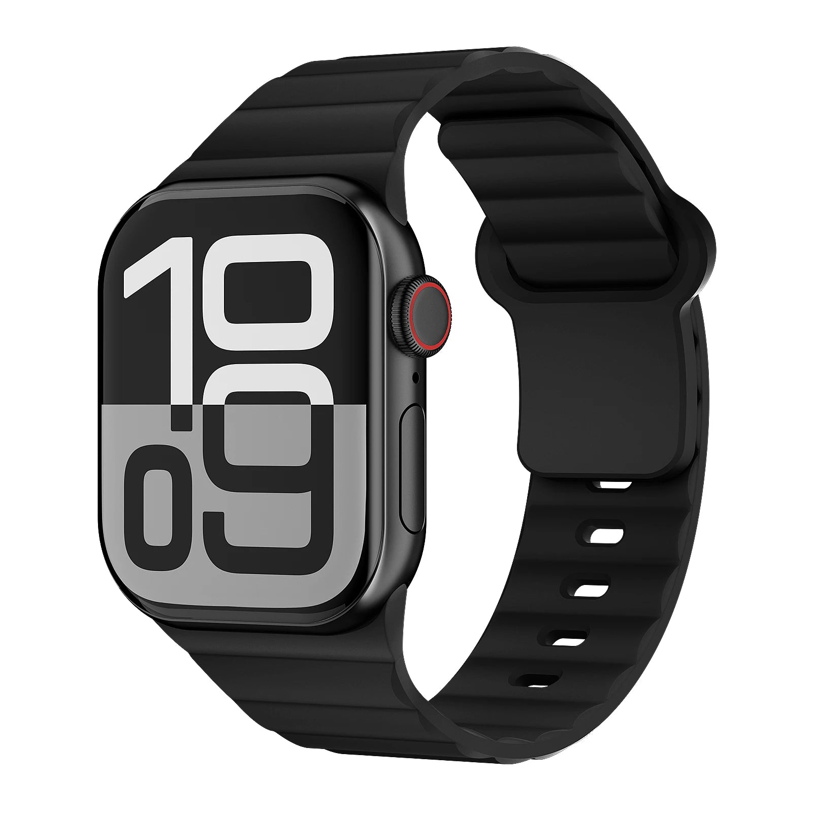 Bracelet Sport en Silicone Extérieur – Compatible Apple Watch Ultra 2 & Series 7–10 SE