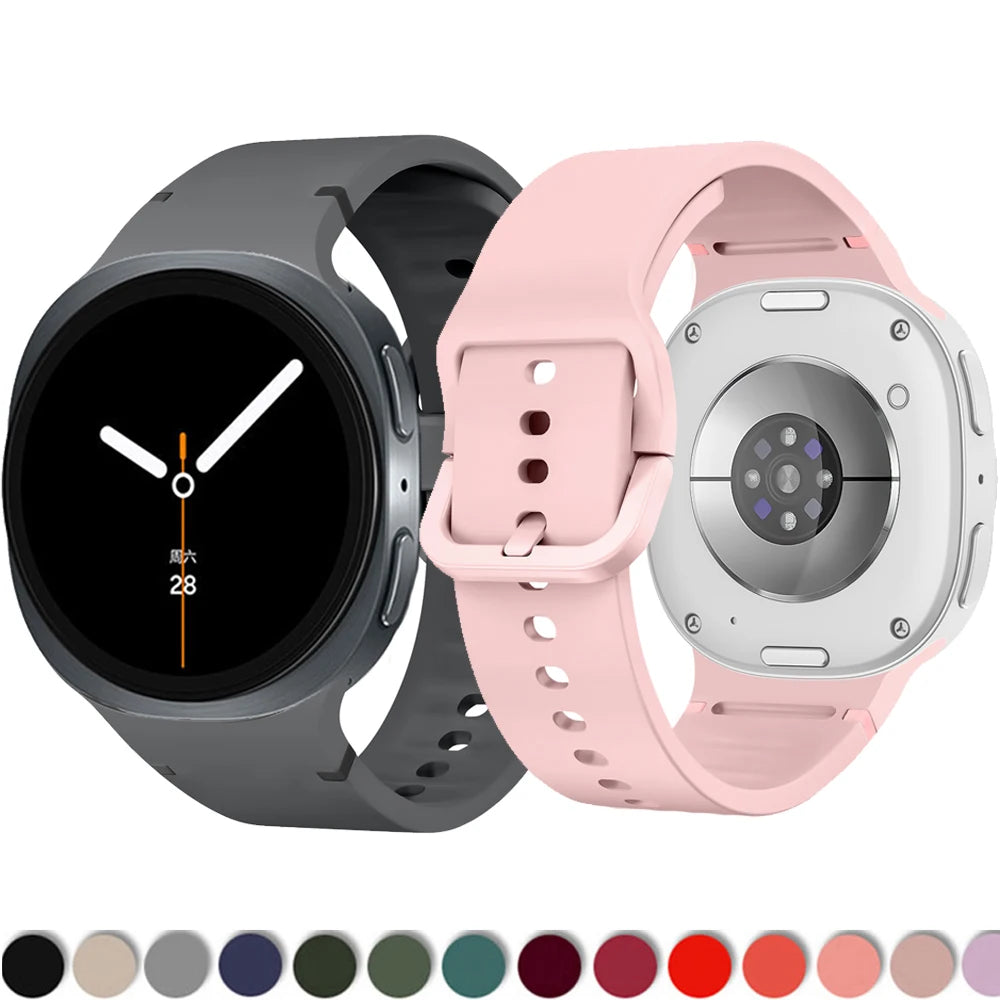 Bracelet Sport en Silicone Original – Compatible Samsung Galaxy Watch 8 Classique