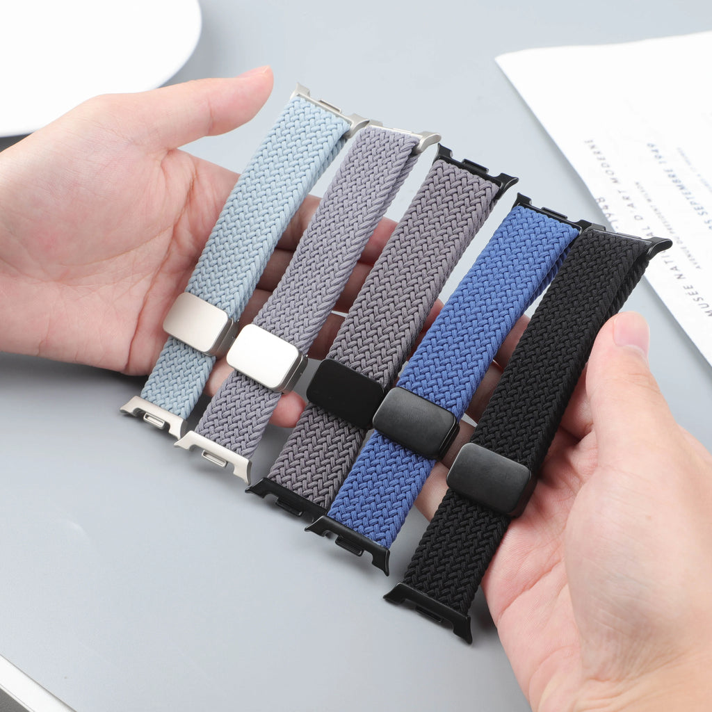 Bracelet Tressé Magnétique en Nylon – Compatible Samsung Galaxy Watch