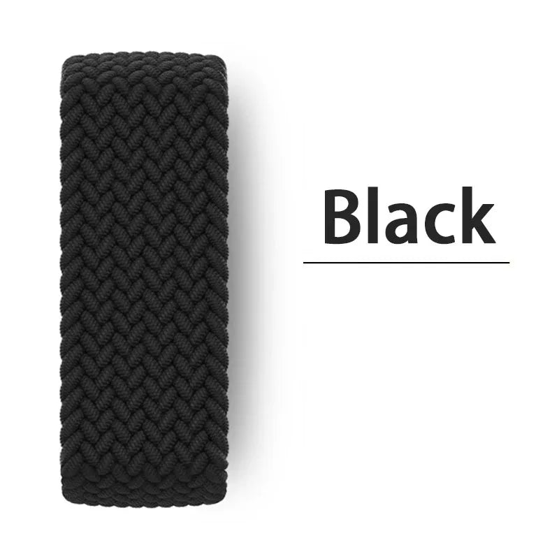 Bracelet Tressé Solo Loop pour Apple Watch 10/11/Ultra/SE/8/9