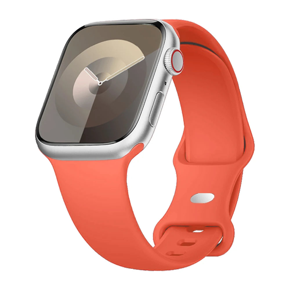 Bracelet en Silicone pour Apple Watch Ultra 2/Series 11/10/9/8/7/6/SE/3