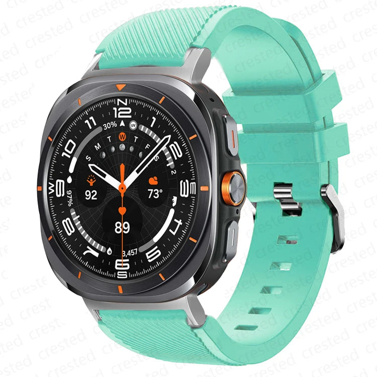 Bracelet Sport en Silicone – Compatible Samsung Galaxy Watch 7 / 7 FE / 7 Ultra