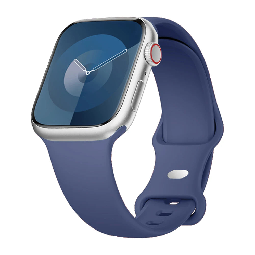 Bracelet en Silicone pour Apple Watch Ultra 2/Series 11/10/9/8/7/6/SE/3
