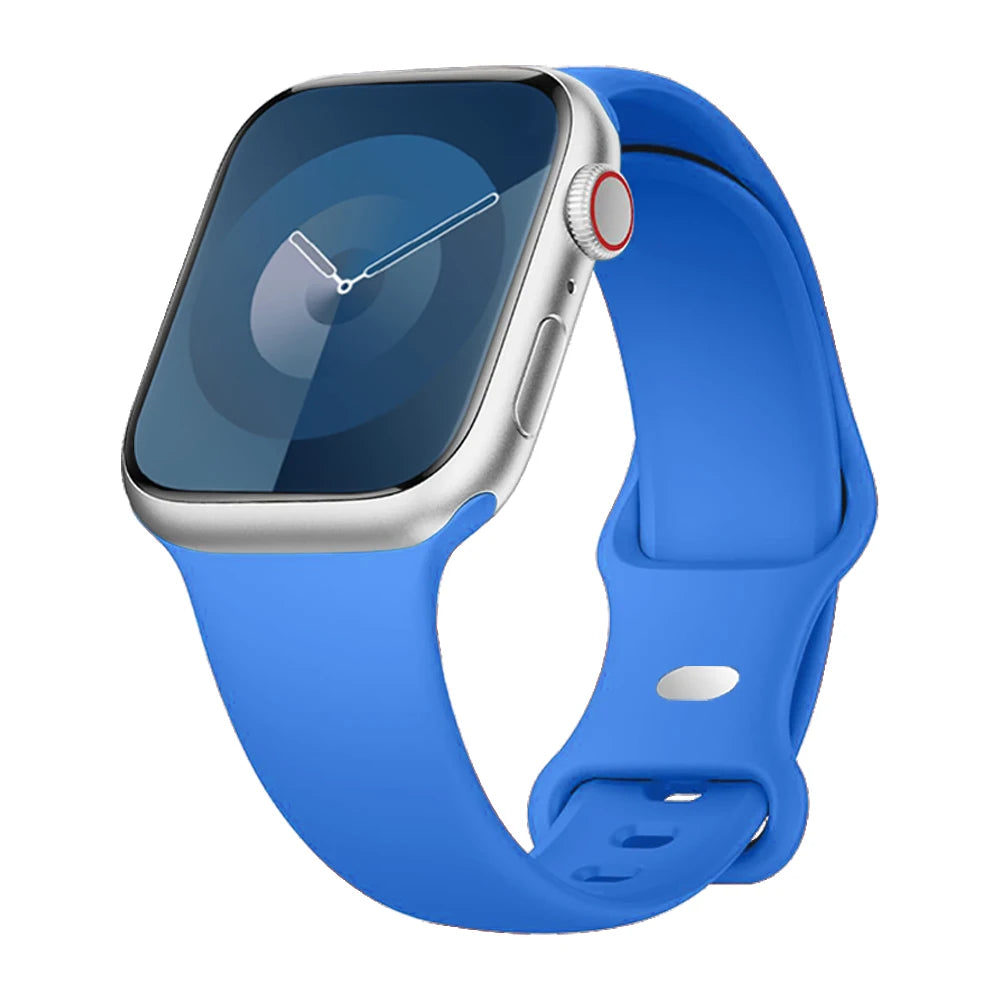 Bracelet en Silicone pour Apple Watch Ultra 2/Series 11/10/9/8/7/6/SE/3