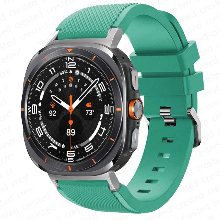 Bracelet Sport en Silicone – Compatible Samsung Galaxy Watch 7 / 7 FE / 7 Ultra