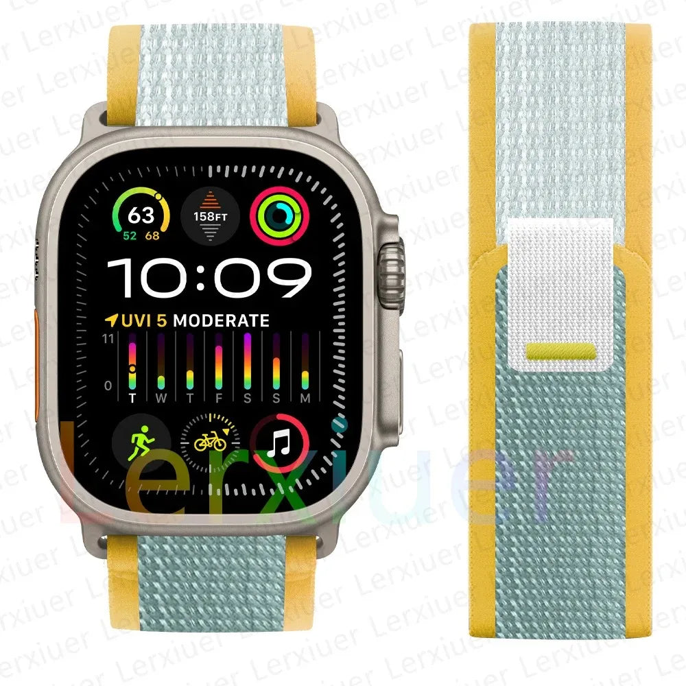 Bracelet à Boucle de Sentier – Compatible Apple Watch Ultra 2 & Series SE/3–11