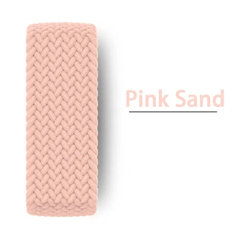 Bracelet Tressé Solo Loop pour Apple Watch 10/11/Ultra/SE/8/9