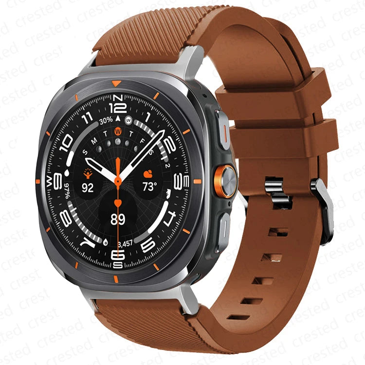 Bracelet Sport en Silicone – Compatible Samsung Galaxy Watch 7 / 7 FE / 7 Ultra