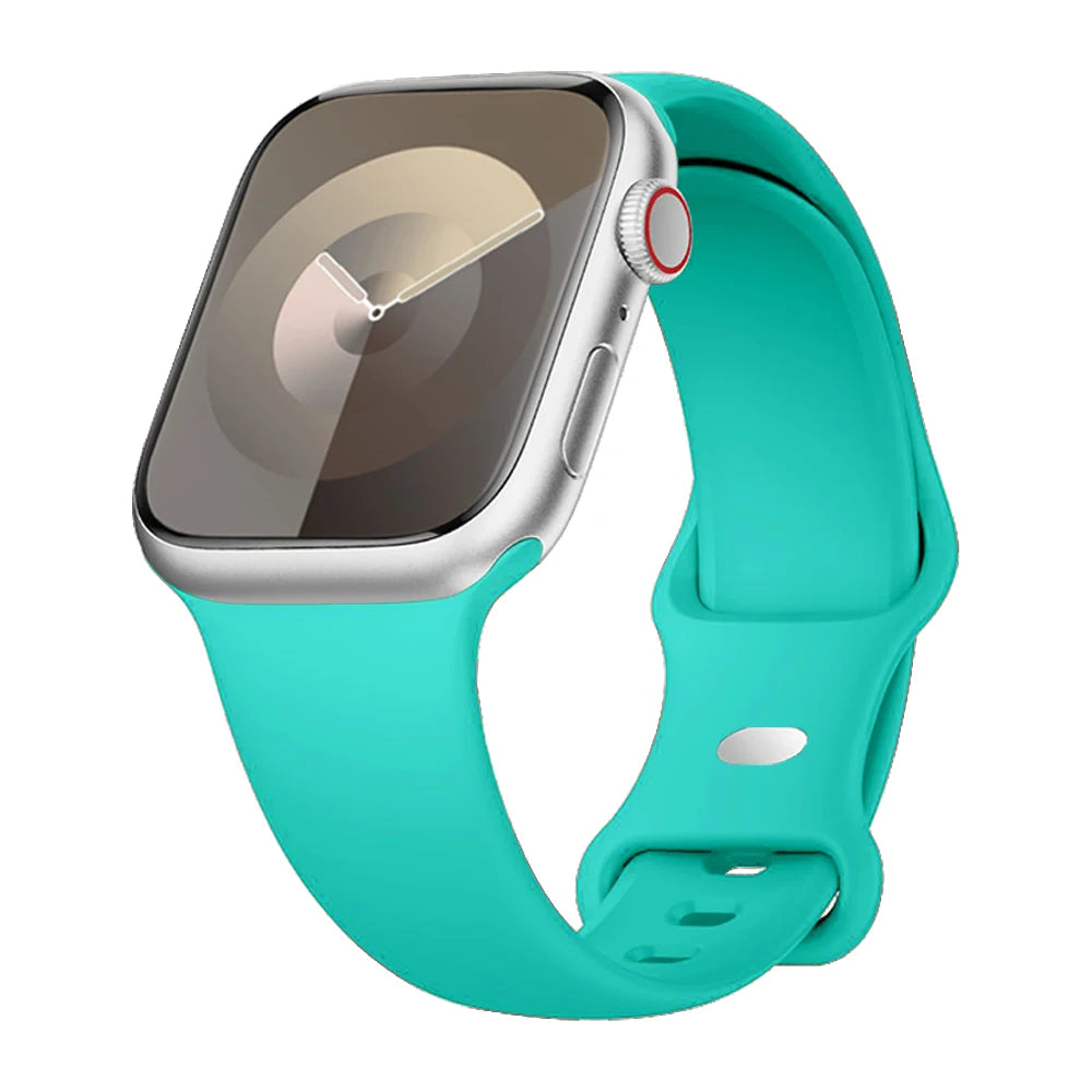 Bracelet en Silicone pour Apple Watch Ultra 2/Series 11/10/9/8/7/6/SE/3