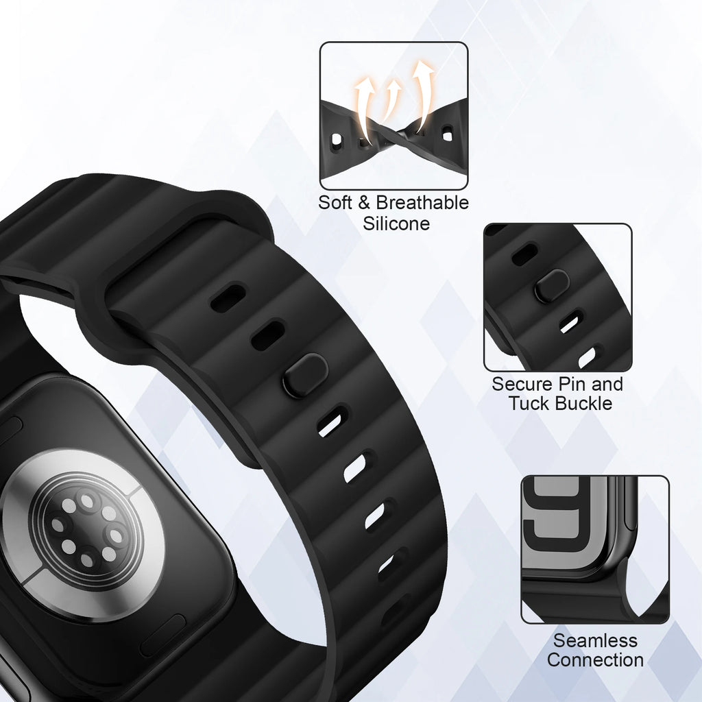 Bracelet Tressé Boucle Solo en Nylon – Compatible Huawei Fit 3 & Fit 4 Pro