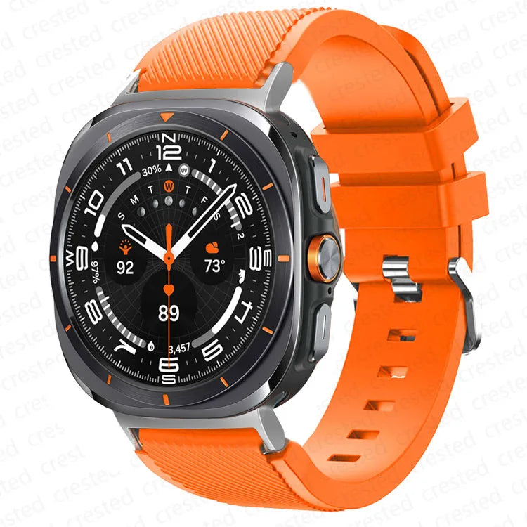 Bracelet Sport en Silicone – Compatible Samsung Galaxy Watch 7 / 7 FE / 7 Ultra