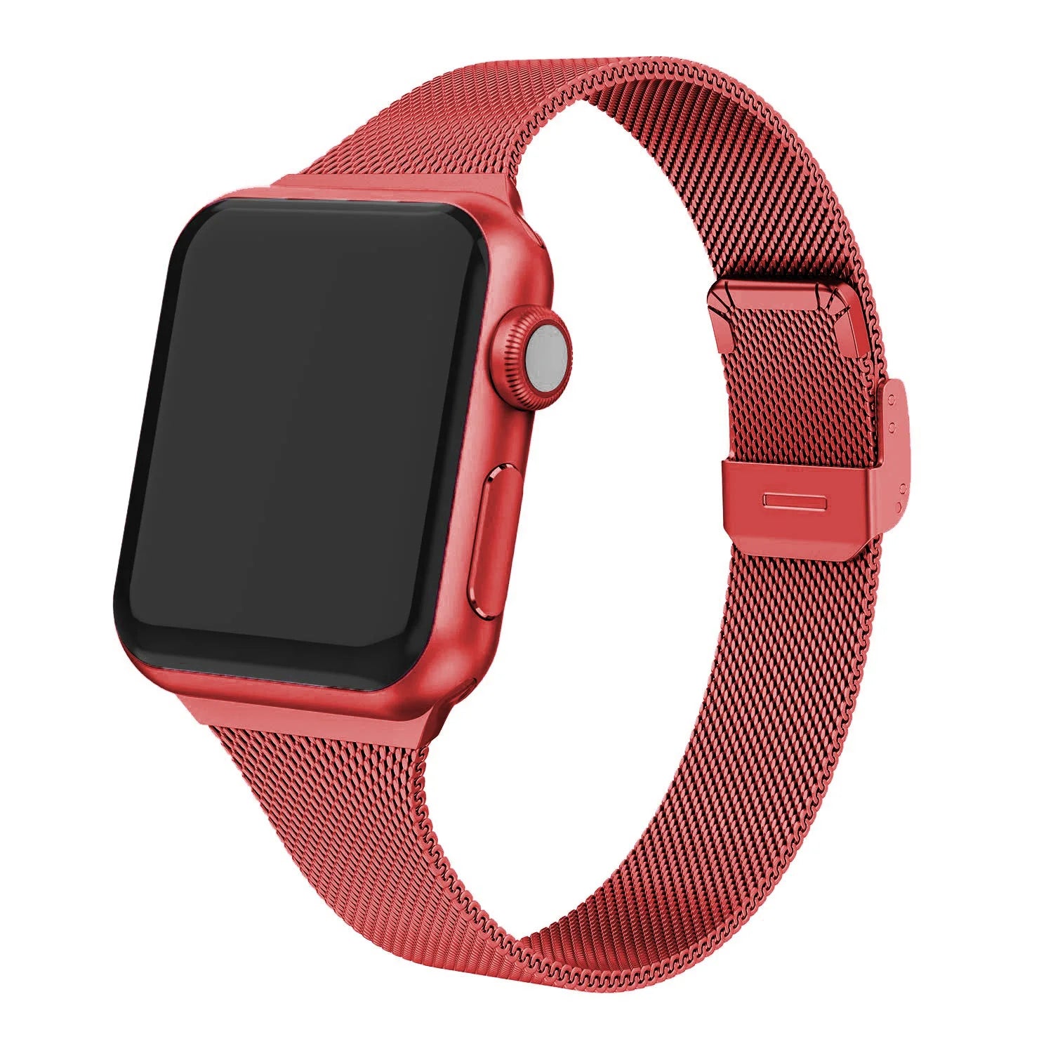 Bracelet Slim à boucle milanaise pour Apple Watch Ultra 2/Series 10/9/8/7/6/5/3/SE