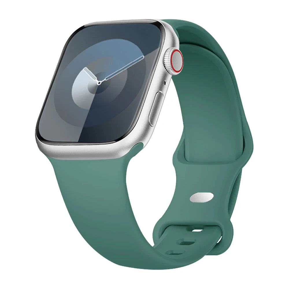 Bracelet en Silicone pour Apple Watch Ultra 2/Series 11/10/9/8/7/6/SE/3