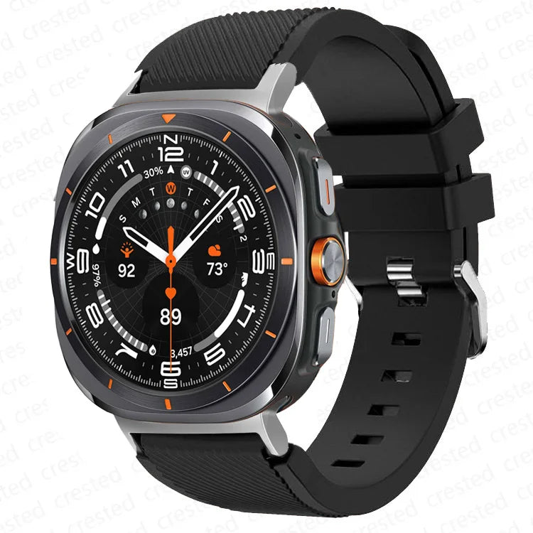 Bracelet Sport en Silicone – Compatible Samsung Galaxy Watch 7 / 7 FE / 7 Ultra