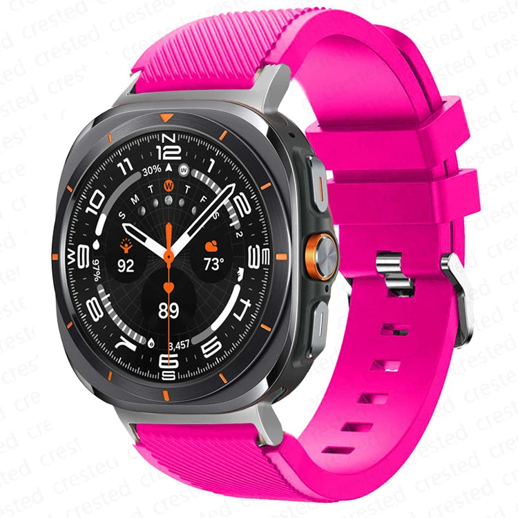 Bracelet Sport en Silicone – Compatible Samsung Galaxy Watch 7 / 7 FE / 7 Ultra