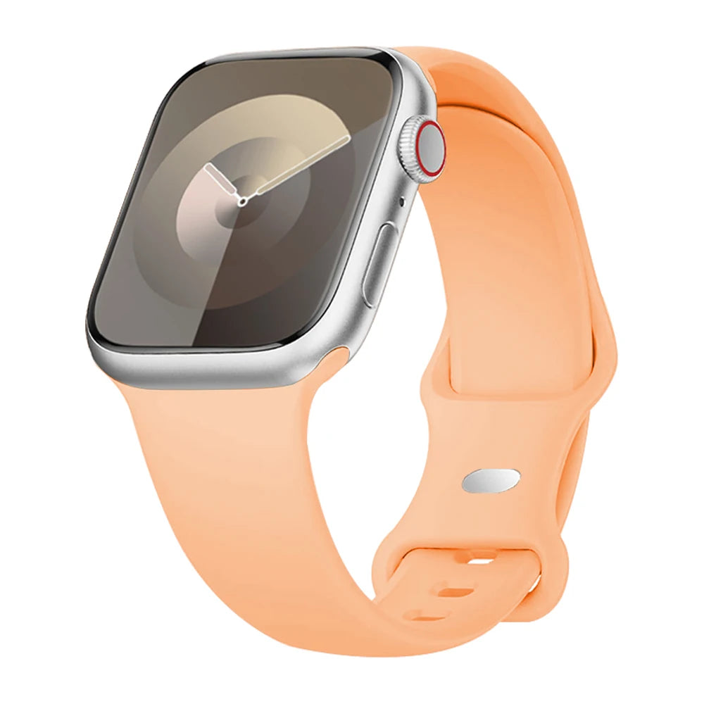Bracelet en Silicone pour Apple Watch Ultra 2/Series 11/10/9/8/7/6/SE/3