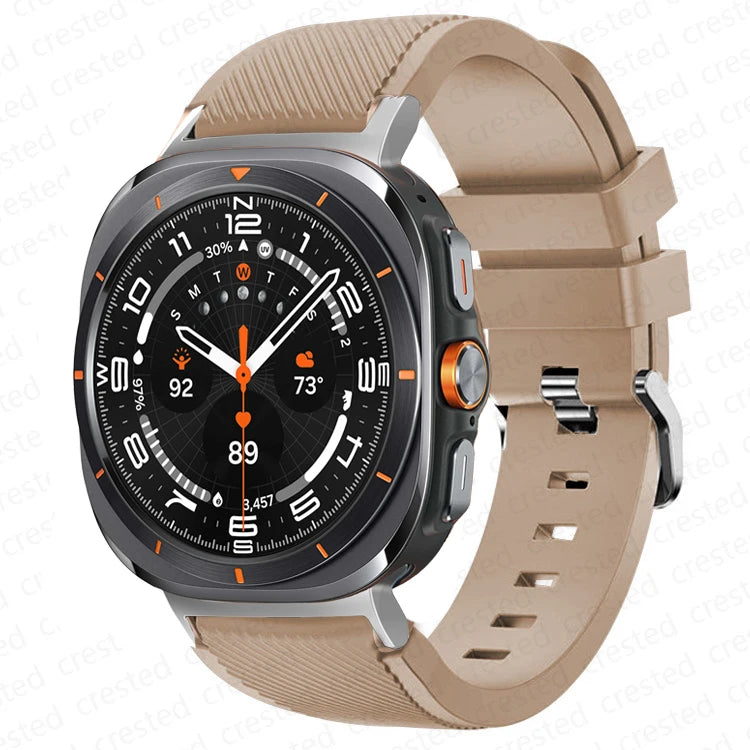 Bracelet Sport en Silicone – Compatible Samsung Galaxy Watch 7 / 7 FE / 7 Ultra