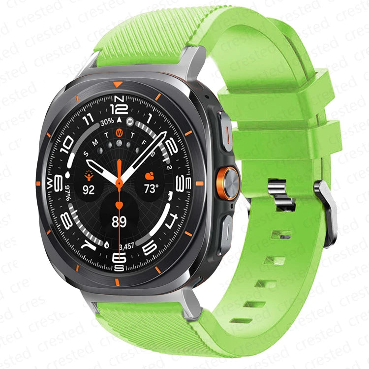 Bracelet Sport en Silicone – Compatible Samsung Galaxy Watch 7 / 7 FE / 7 Ultra