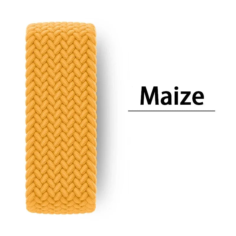 Bracelet Tressé Solo Loop pour Apple Watch 10/11/Ultra/SE/8/9