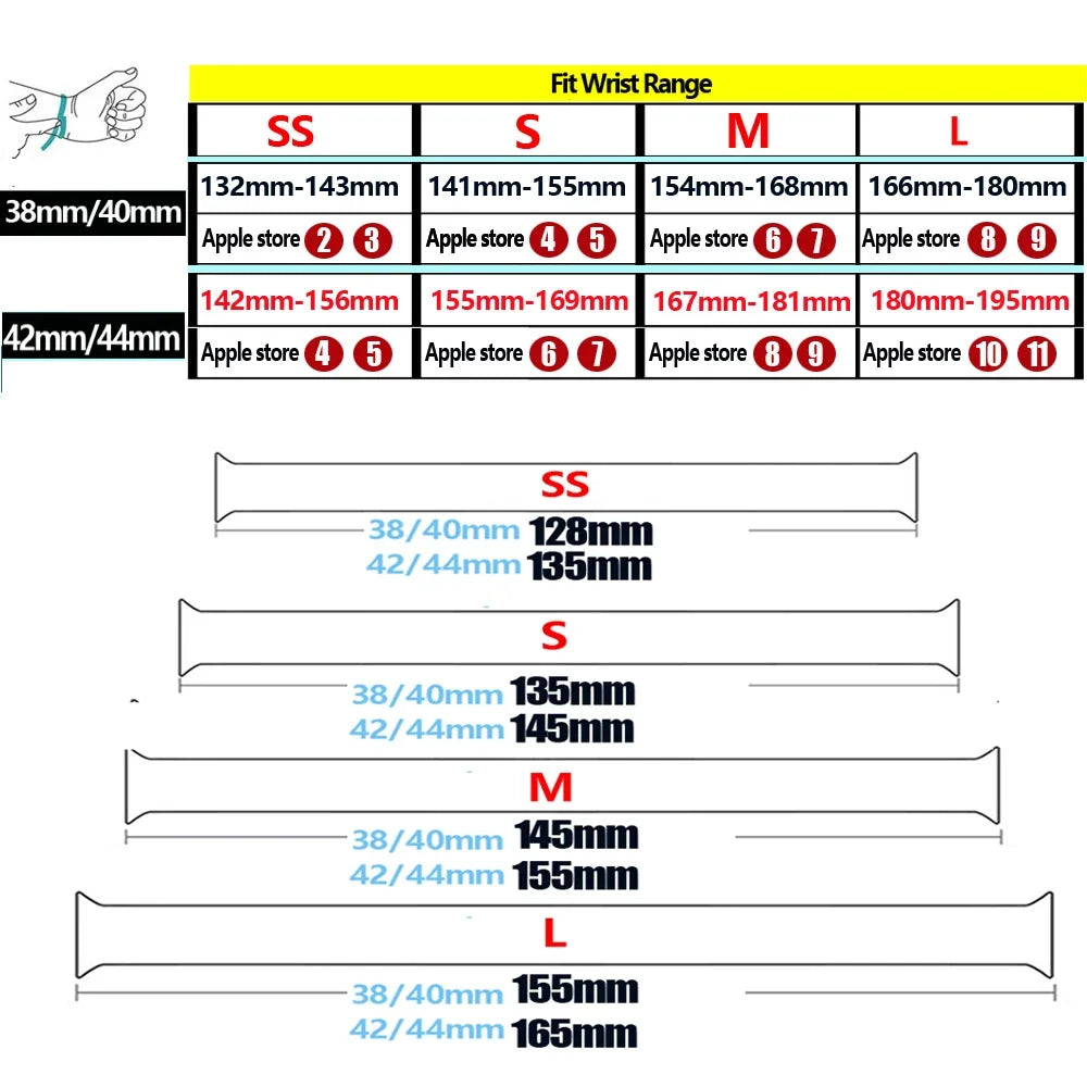 Bracelet Tressé Solo Loop pour Apple Watch 10/11/Ultra/SE/8/9