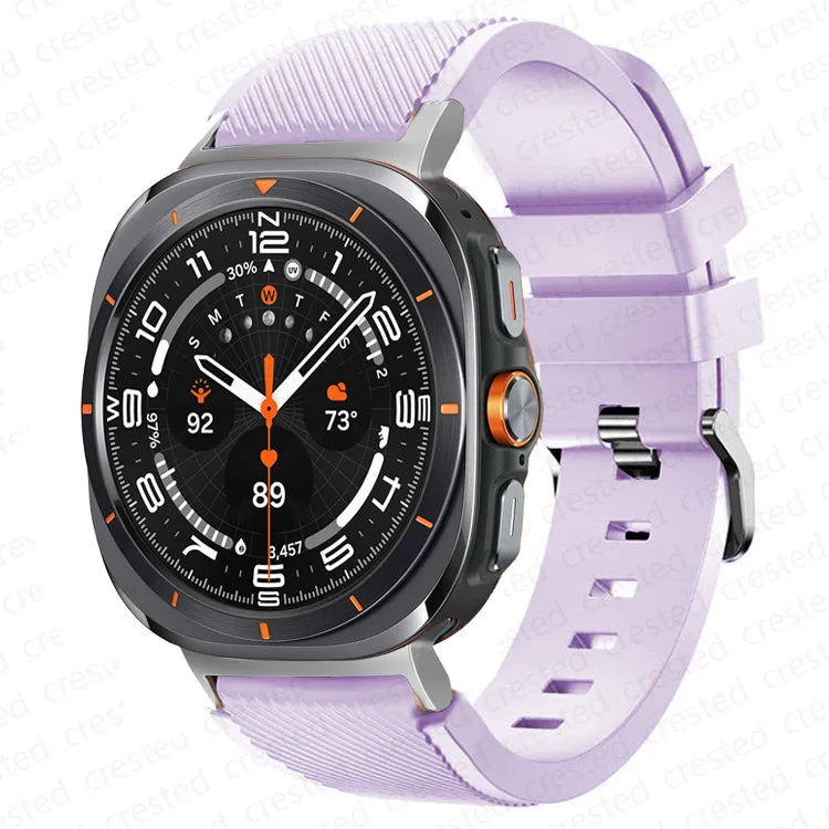 Bracelet Sport en Silicone – Compatible Samsung Galaxy Watch 7 / 7 FE / 7 Ultra