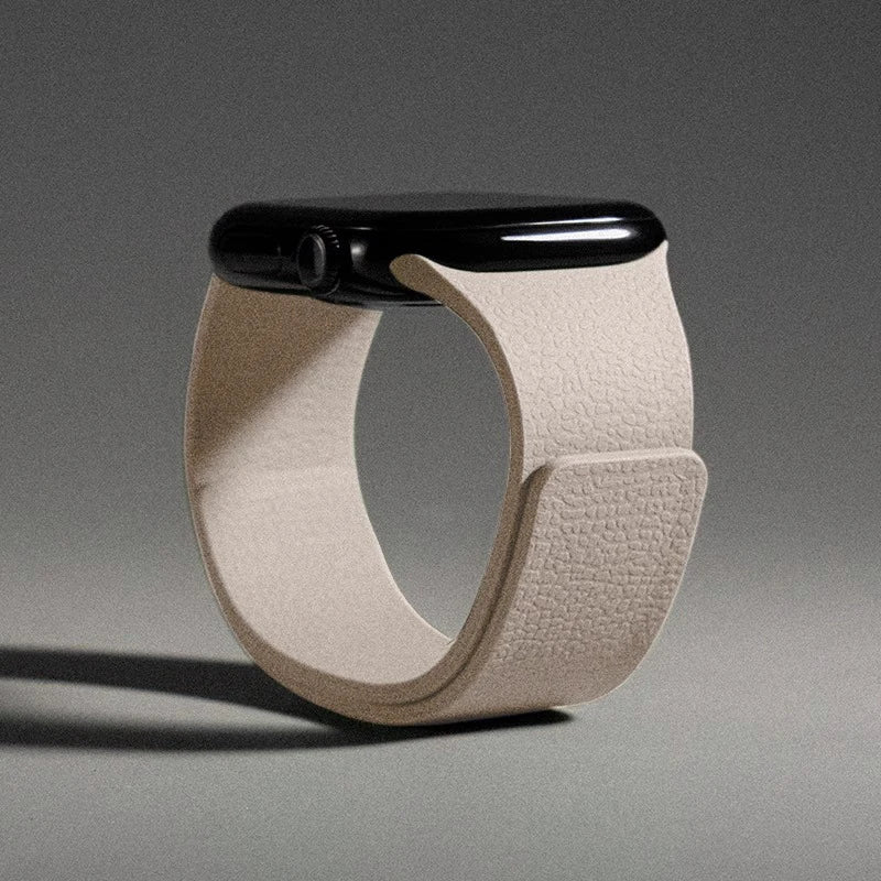 Bracelet magnétique en silicone pour Apple Watch Ultra 2/11/10/SE/9/8/3