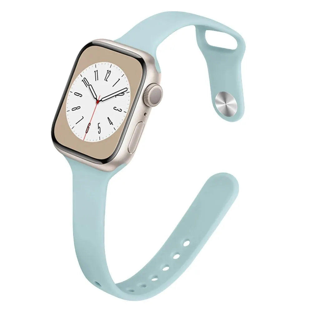 Bracelet Slim Sport en Silicone pour Apple Watch 11