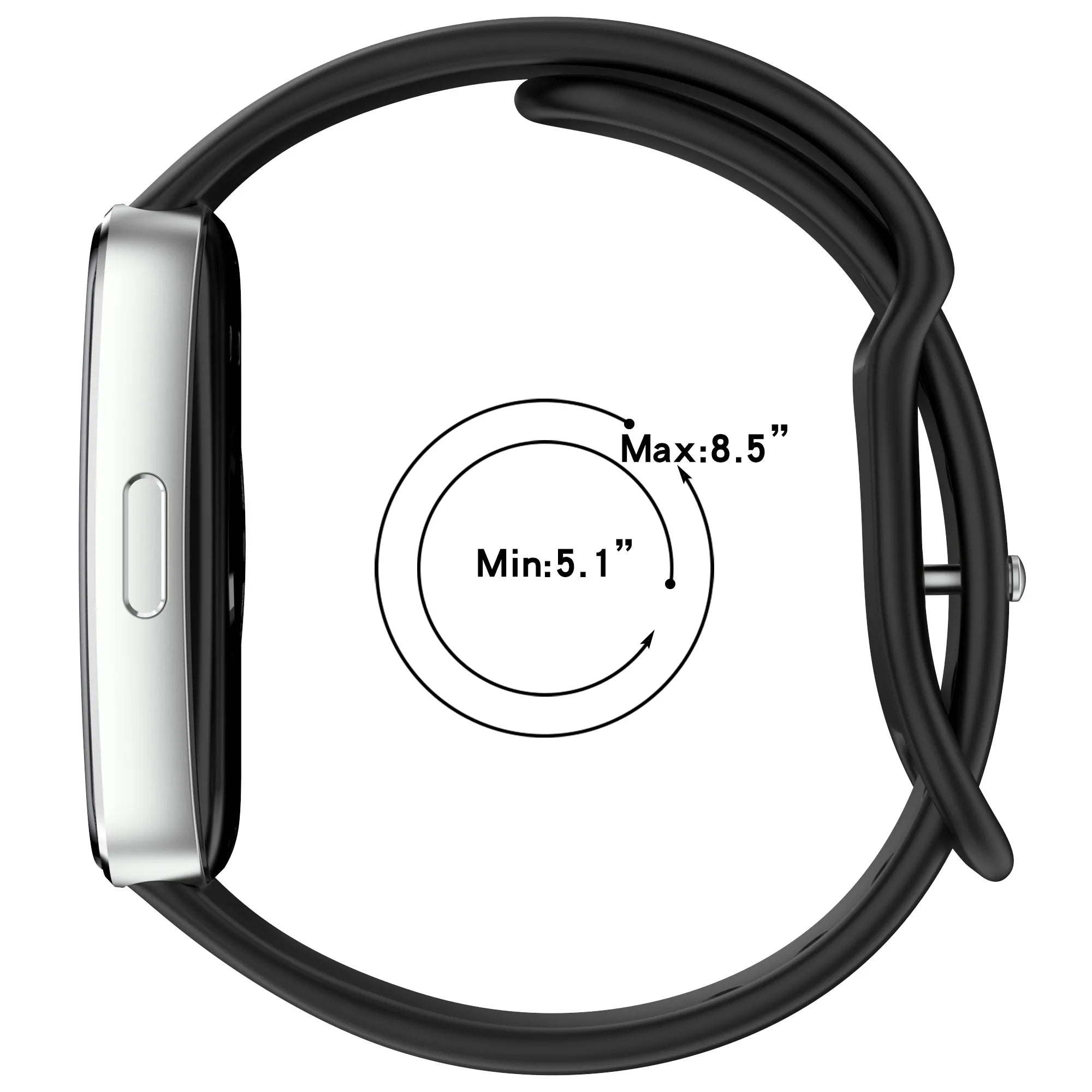 Bracelet Sport en Silicone – Compatible Huawei Band NFC