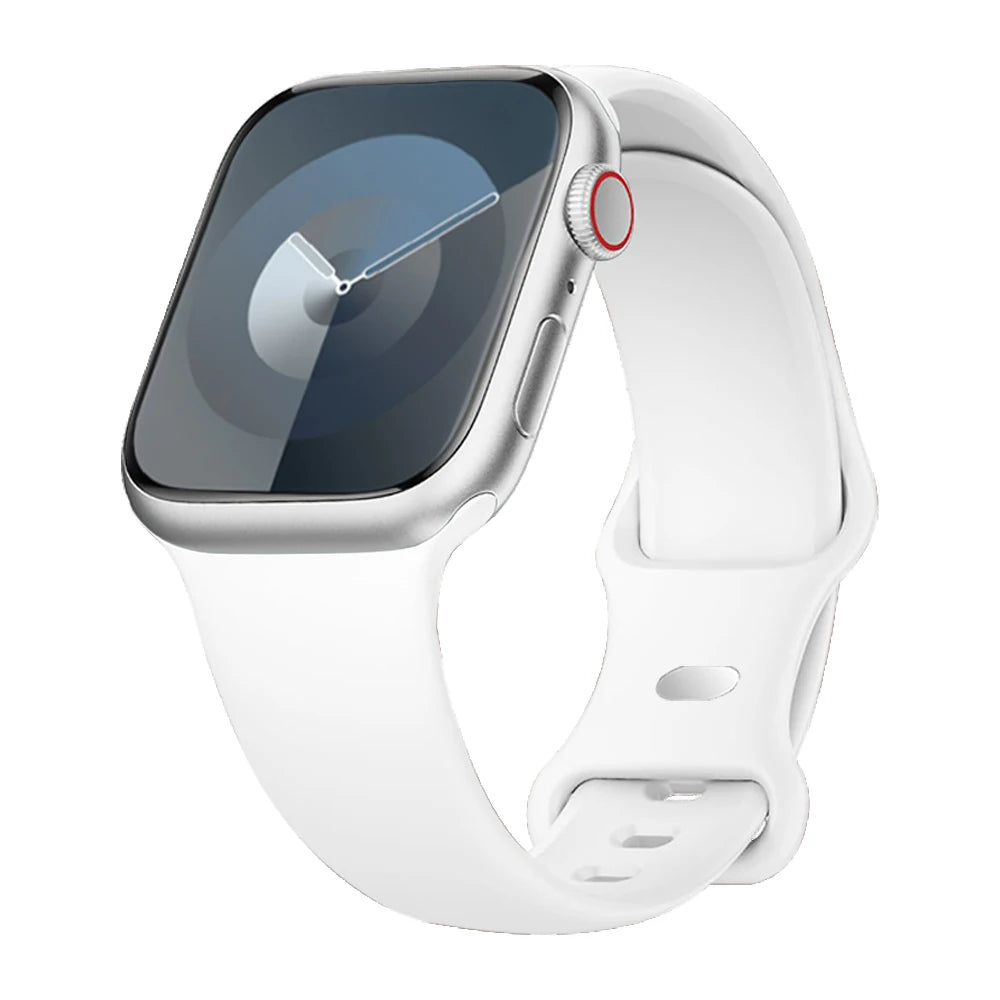Bracelet en Silicone pour Apple Watch Ultra 2/Series 11/10/9/8/7/6/SE/3