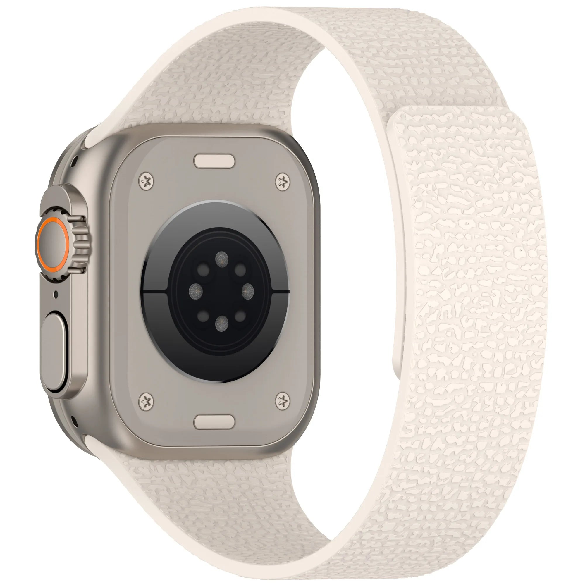 Bracelet magnétique en silicone pour Apple Watch Ultra 2/11/10/SE/9/8/3