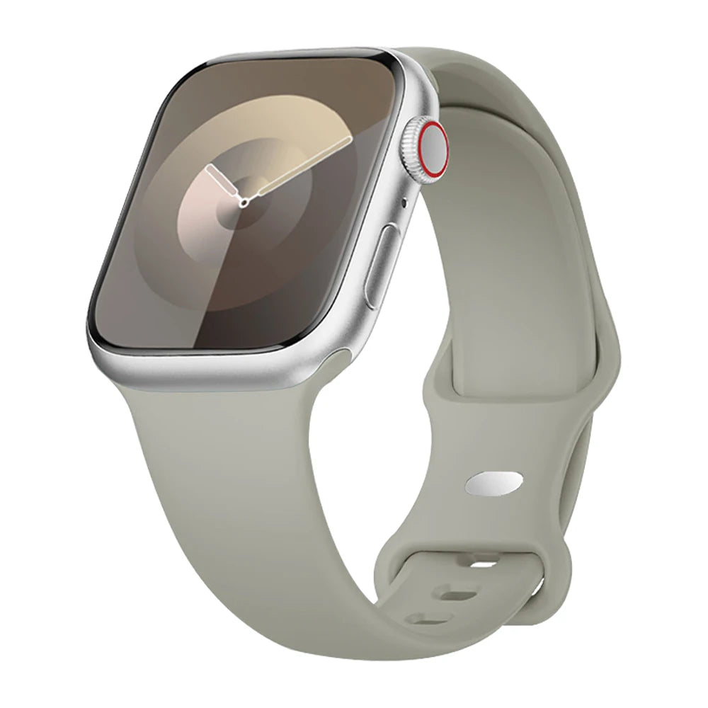 Bracelet en Silicone pour Apple Watch Ultra 2/Series 11/10/9/8/7/6/SE/3