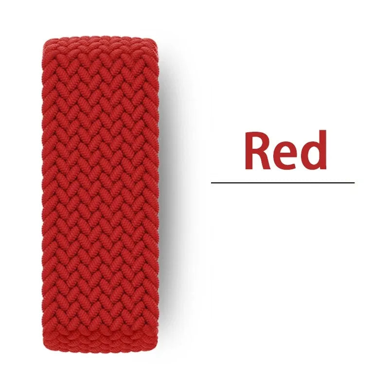 Bracelet Tressé Solo Loop pour Apple Watch 10/11/Ultra/SE/8/9