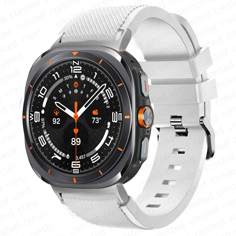 Bracelet Sport en Silicone – Compatible Samsung Galaxy Watch 7 / 7 FE / 7 Ultra