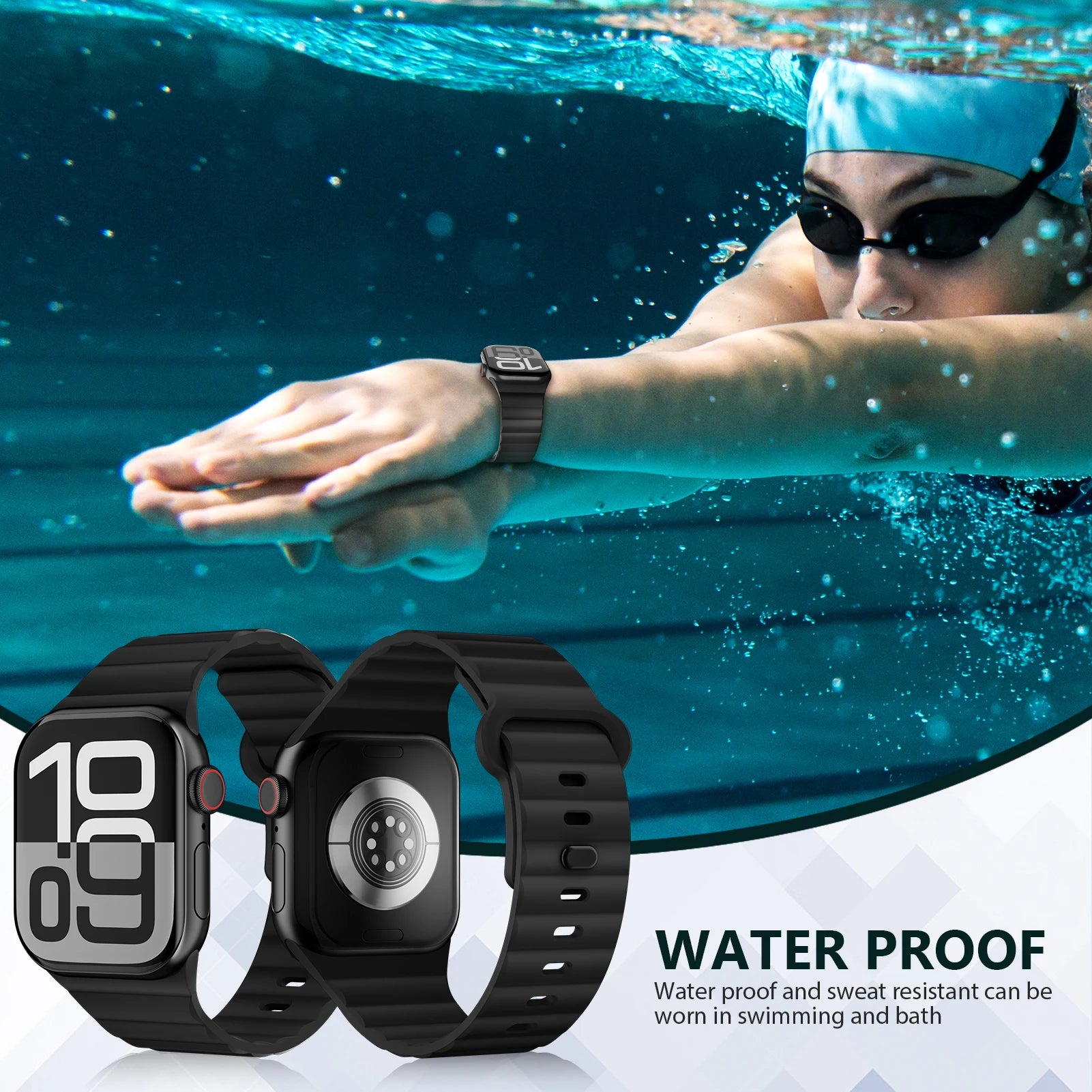 Bracelet Tressé Boucle Solo en Nylon – Compatible Huawei Fit 3 & Fit 4 Pro