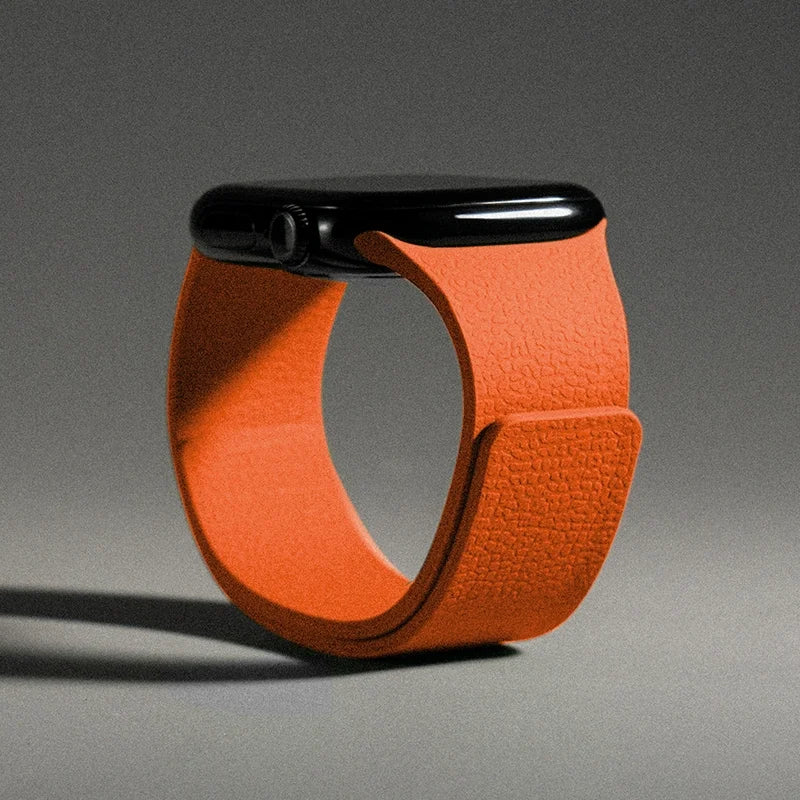 Bracelet magnétique en silicone pour Apple Watch Ultra 2/11/10/SE/9/8/3