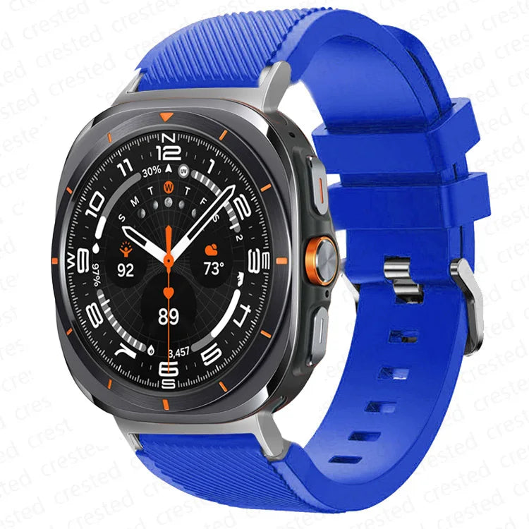 Bracelet Sport en Silicone – Compatible Samsung Galaxy Watch 7 / 7 FE / 7 Ultra