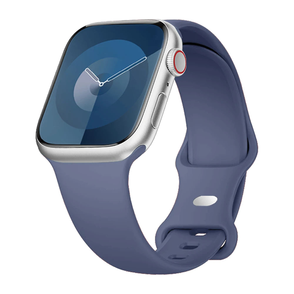 Bracelet en Silicone pour Apple Watch Ultra 2/Series 11/10/9/8/7/6/SE/3