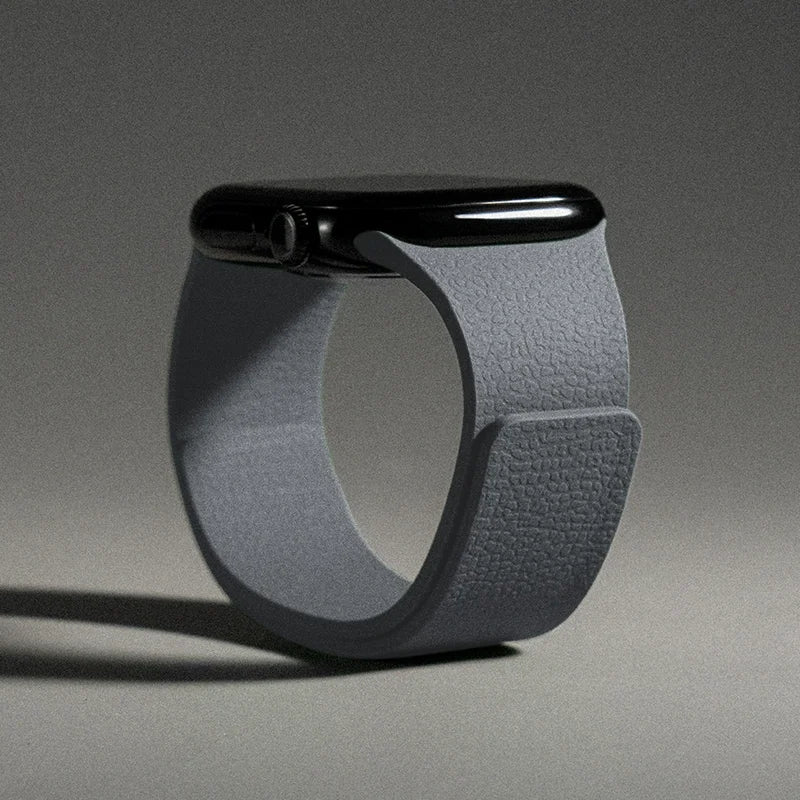 Bracelet magnétique en silicone pour Apple Watch Ultra 2/11/10/SE/9/8/3