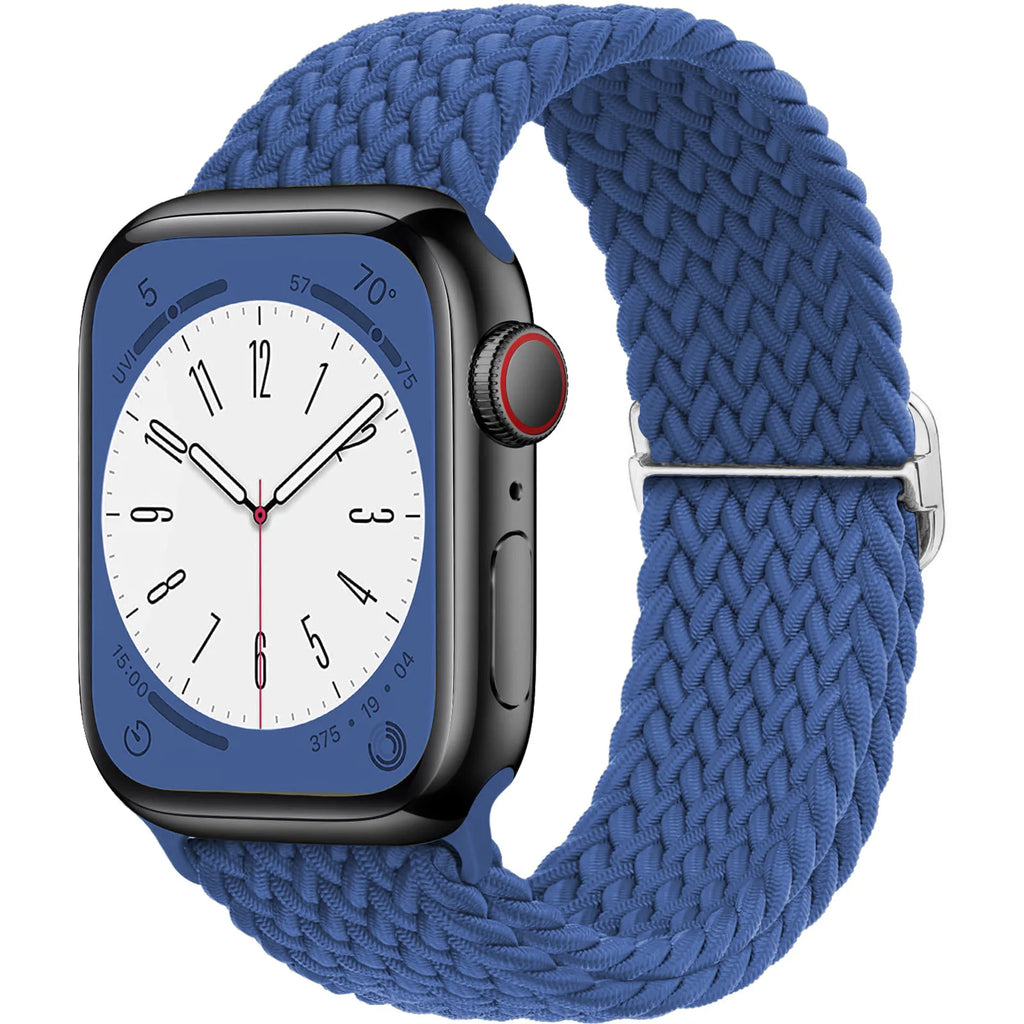 Bracelet Tressé Solo Loop pour Apple Watch 10/11/Ultra/SE/8/9